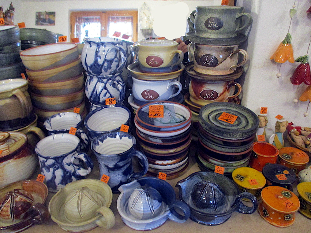 Keramik aus Prag.
